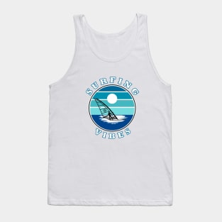 Surfing Vibes – retro 2 - Windsurfer Tank Top